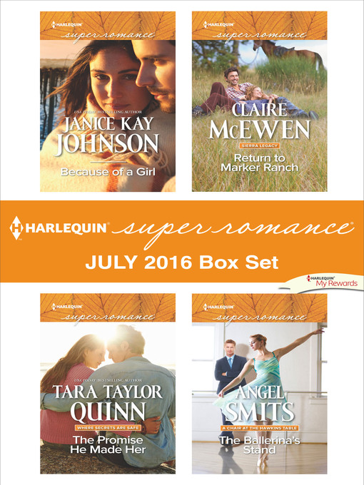 Title details for Harlequin Superromance July 2016 Box Set by Janice Kay Johnson - Wait list